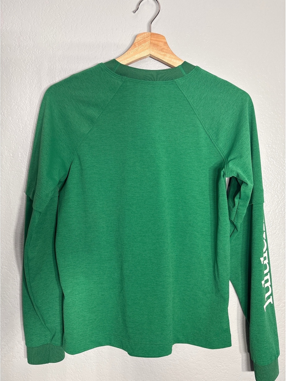 Lululemon tennis club layered long sleeve green NWOT 4 - Picture 5 of 5